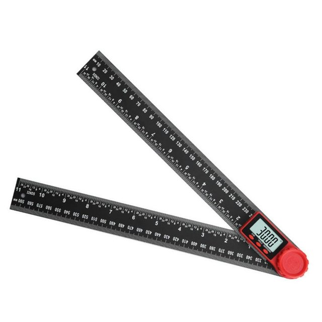 HLONK Clearance! NEW Digital Angle Finder Protractor 2In1 Angle Finder Ruler W/ For DIY-- V3E0