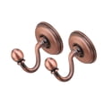 thumbnail image 1 of Yuarrent 2 piezas estilo retro suspensión de pared aleación de zinc hecho y línea amplia aplicación elegante retención tipo 1 Type2 NO2, 1 of 1