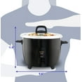 thumbnail image 5 of Elite Cuisine 10 Cup Rice Cooker with Stainless Steel Pot, 5 of 6