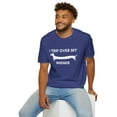 thumbnail image 4 of I Trip Over my Wiener Tshirt Funny Mens Graphic tees Dog Puppy Shirts, 4 of 4