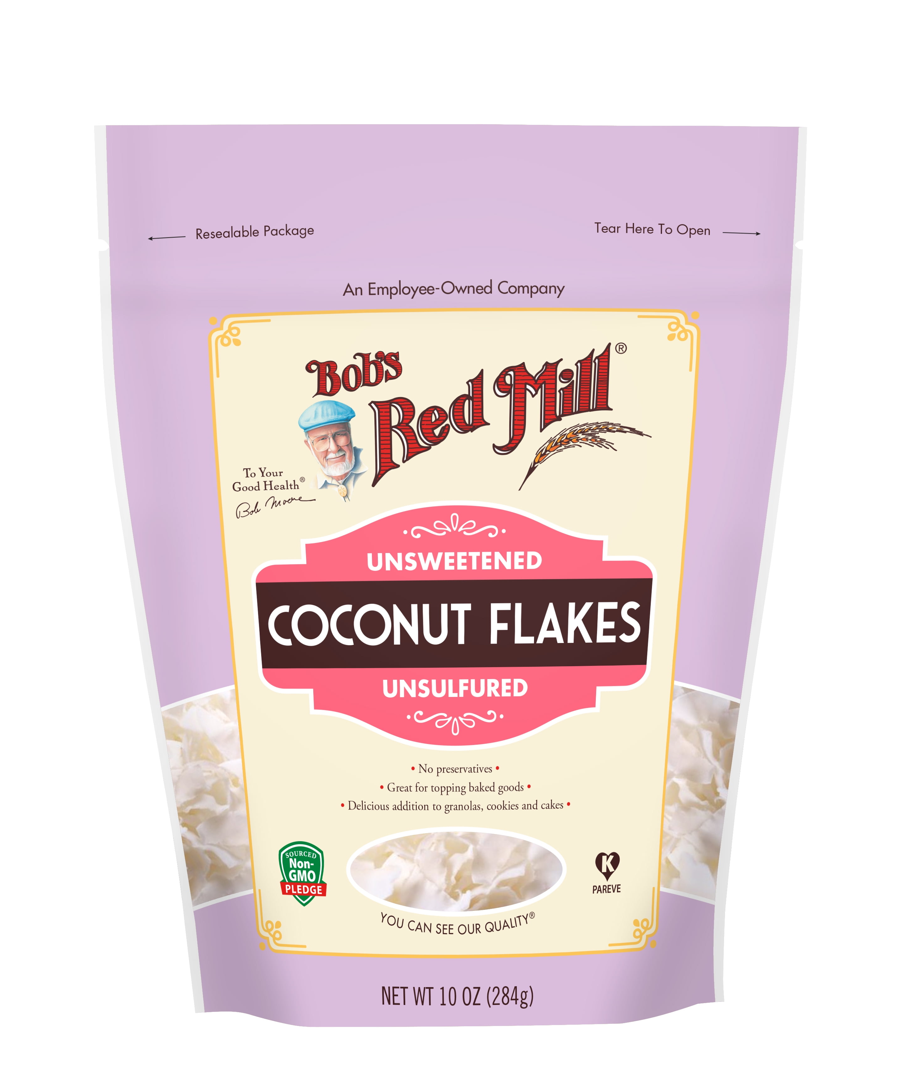 Bob's Red Mill Flaked Coconut (Unsweetened), 12ounce