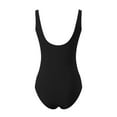 thumbnail image 4 of WAYUTE Womens Swimsuits One Piece U Back Solid Color Mesh Loose Comfortable Bathing Suit Summer Beach Fashion Swimsuits, 4 of 5
