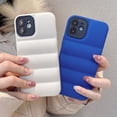thumbnail image 4 of Chaqueta de plumón de Tpu de algodón 3d, fundas de teléfono acolchadas de cara norte, fundas protectoras a prueba de golpes para Iphone 14 Plus 13 12 Pro Xs Max Xr Xs 7/8, 4 of 4
