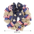 thumbnail image 3 of Pedty Spring Wreaths,Wreath for Front Door,4Th of July Wreath Memorial Day Wreath Front Door Patriotic Wreath 4Th of July Wreath Patriotic Decoration,Independence Day Hanging Decoration, 3 of 9