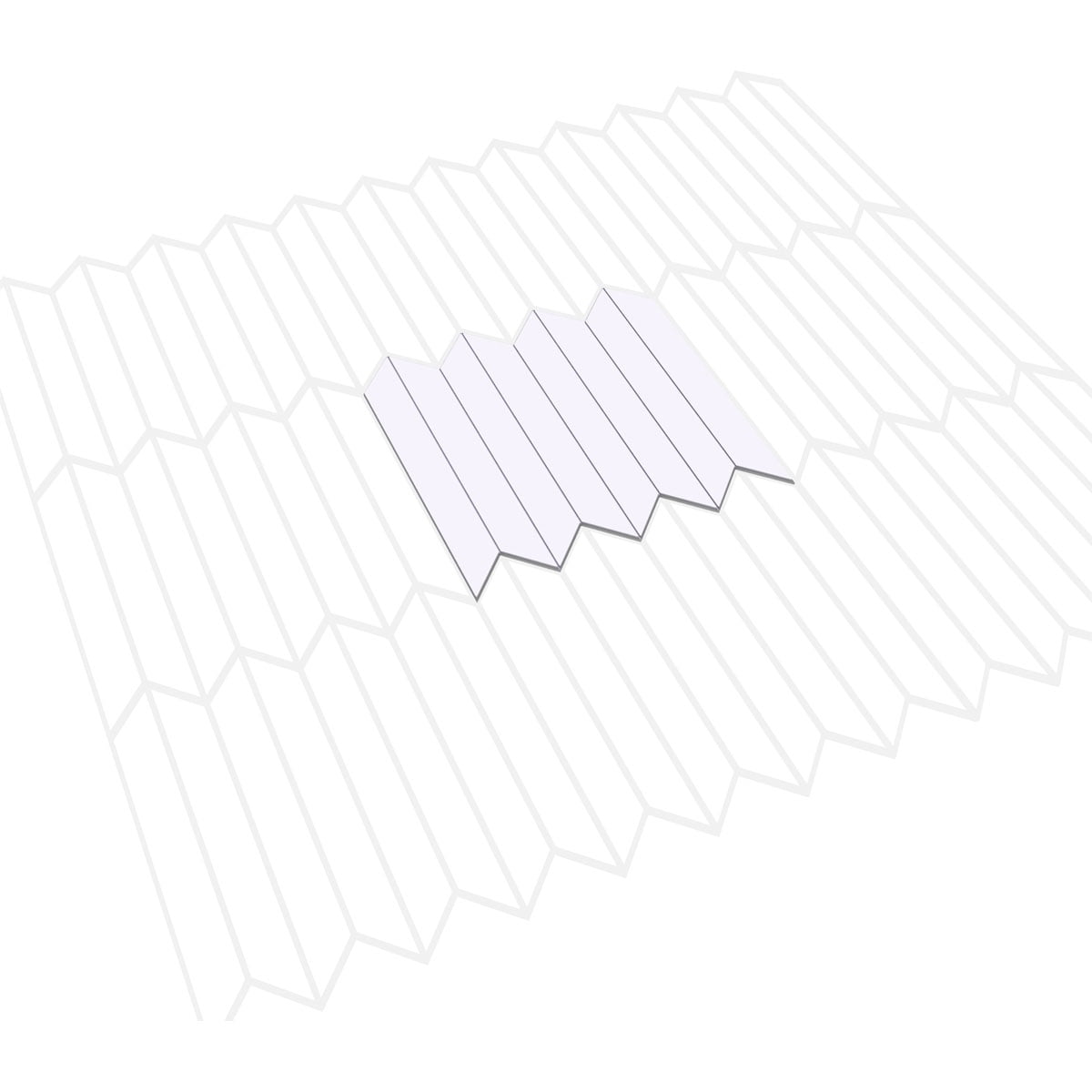 Large Mission Decorative Fretwork Wall Panels in Architectural Grade PVC