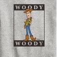 thumbnail image 3 of Toy Story 4 - Type Block Woody - Toddler & Youth Crewneck Fleece Sweatshirt, 3 of 5