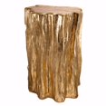 thumbnail image 1 of Taburete de Metal Benzara Inc Tronco de Árbol Dorado, 1 of 2