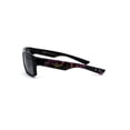 thumbnail image 3 of Xloop Boys Kid Size 80s Pop Print Squared Sport Plastic Sunglasses Black Rainbow Black, 3 of 4