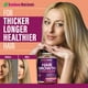 thumbnail image 4 of Vitaminas para el crecimiento del cabello, Rainbow Nutrients, biotina, 10,000 mcg, 60 g, 4 of 9