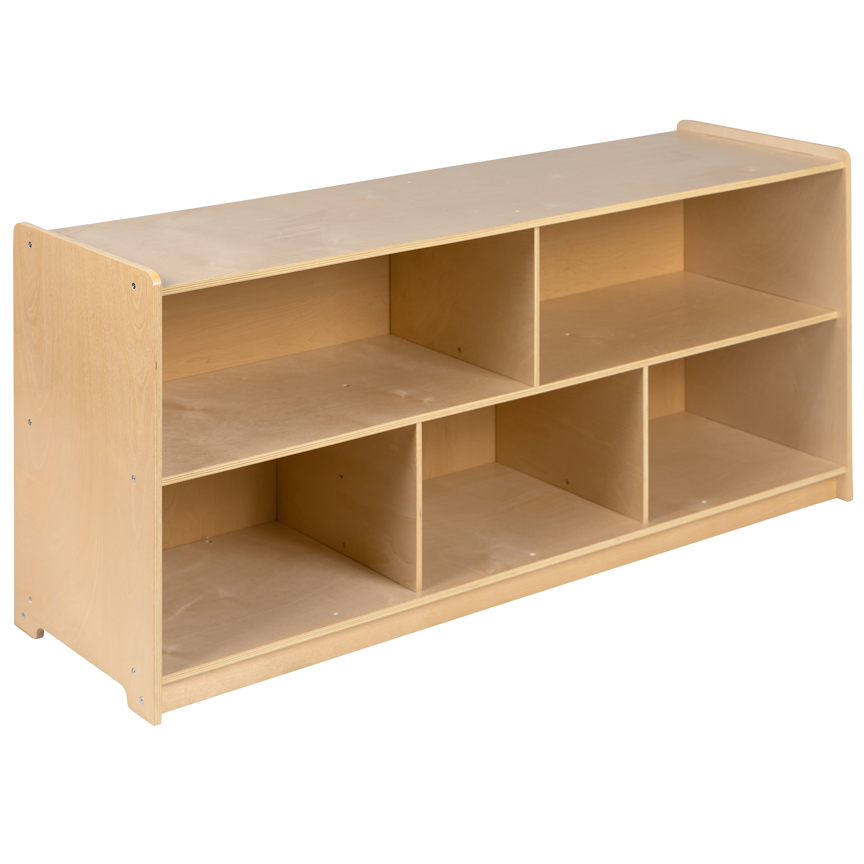 Flash Furniture Wooden 5 Section School Classroom Storage for