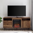 thumbnail image 4 of Roth Modern Storage Fireplace TV Console in Rustic Oak, 4 of 4
