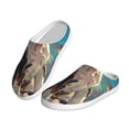 thumbnail image 2 of Lsque Colorful Sky Puppy Pattern Womens Comfort Cotton on Scuff With Memory Foam and Anti-skid Sole Slipper-46/47, 2 of 7