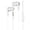 Black, White, variant on Wired In Ear Headphones with Microphone 3.5mm Jack Stereo Earbuds for Smartphones Tablets Laptops 47.2 in