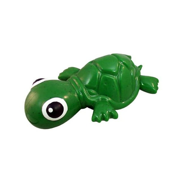 Mini Green Retreads Turtle Dog Toy