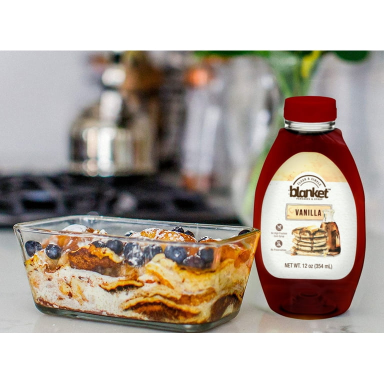 Blanket Pancakes and Syrup Vanilla Bean Syrup 12 oz Walmart