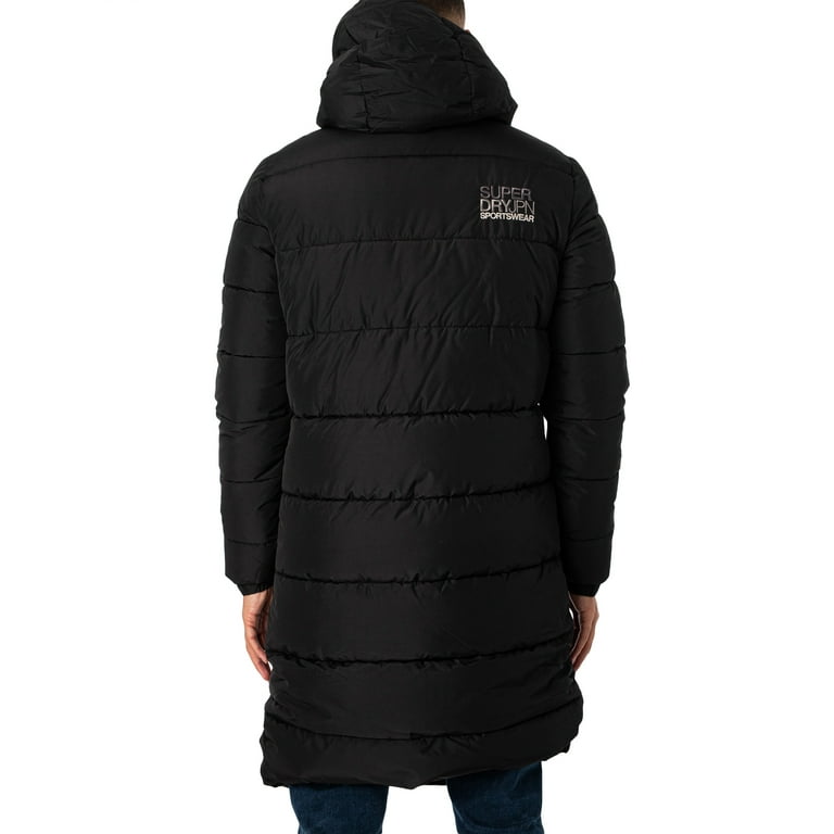 Superdry longline hoodie best sale