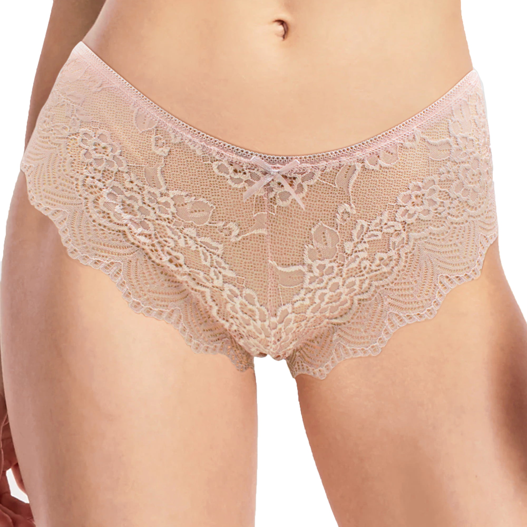 LAVRA Womens Underwear Lace Panties | Plus Size sexy panties & Boyshorts |  Ladies Brief cheeky underwear for women Hipster Multi Pack