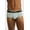 H Grey, variant on Men's Cotton Stretch Wide Band Basic Brief Underwear - 2 Packs