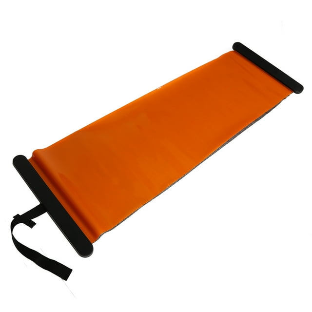 Body Shaping Slide Mat, Fitness Sliding Mat Convenient Multifunctional Thickened Baffle For Home Use Orange