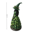 thumbnail image 3 of Resin Floral Witch Figurine, 7.1 inch Nature-Inspired Fall Halloween Statue for Tabletop, Mantel, Shelf, Entryway, Party Display and Seasonal Home Decoration, B, 3 of 6