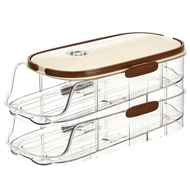 Refrigerador Automático de Gran Capacidad para Guardar Huevos, con Ruedas, para Conservar la Frescura de los Huevos, Utensilios de Cocina para el Hogar e