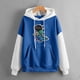 thumbnail image 2 of Gibobby Sudadera mujer con cierre, Sudadera Deportiva Mujer con Cierre, Sudadera con Capucha de Manga Larga, Tops para Chicas Adolescentes, Ropa estética(Azul,XG), 2 of 4