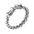 thumbnail image 1 of Sonew Mens Gothic Chain Bracelet Dragon Curb Chunky Bracelet With Spring Clasp, 1 of 8