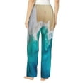 thumbnail image 3 of Junzan Beach Women'S Pajama Pants Drawstring Comfy Sleep Bottoms With Pockets, 3 of 9