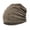 Khaki, variant on Breathable Faux Pearls Decorated Cap For Women Polyester Elastic Fit Winter Hat Comfortable Hat Ideal For Everyday