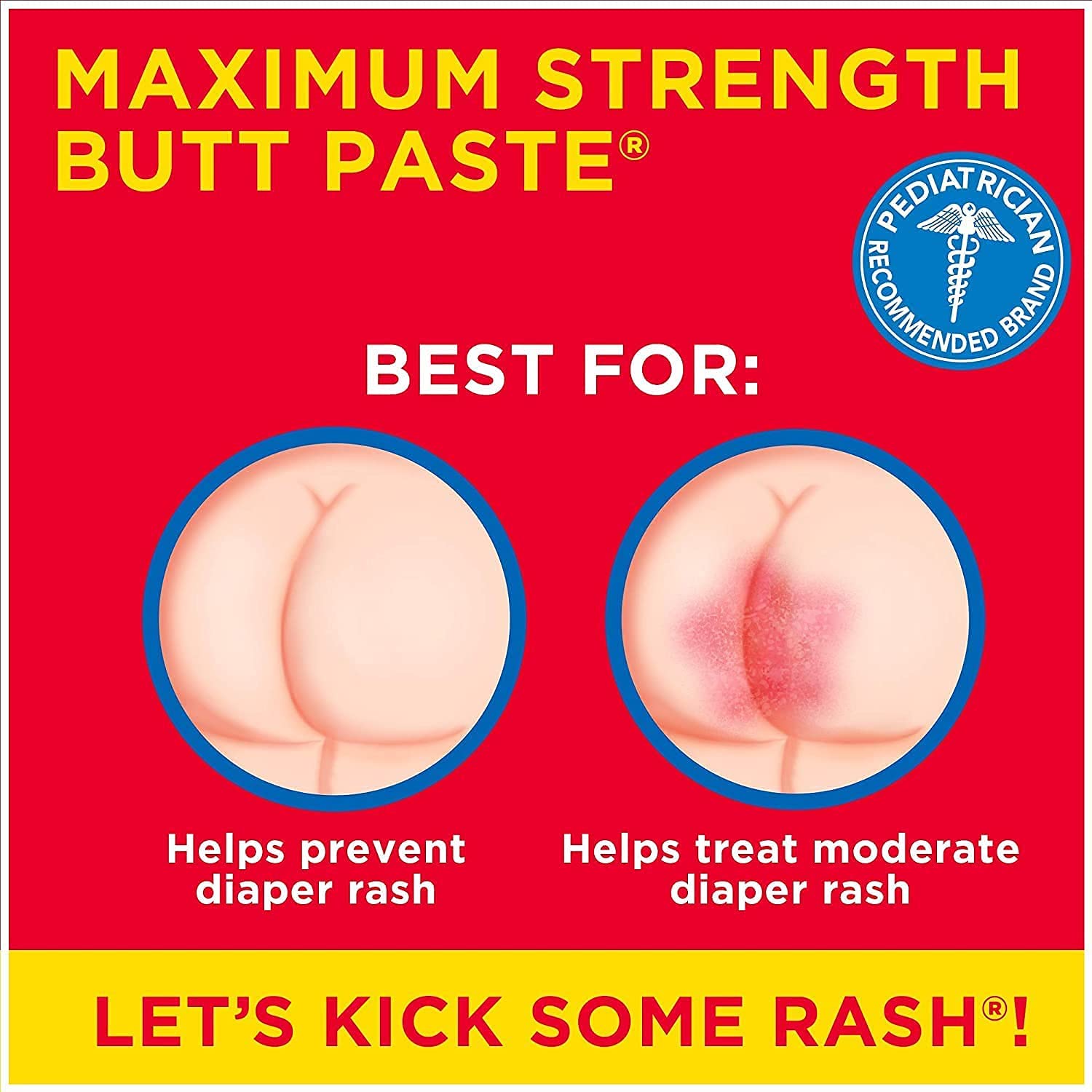 Boudreaux's Maximum Strength Butt Paste diaper rash ointment 2 oz (Pack of 3) - image 3 of 7