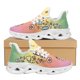 thumbnail image 1 of Zapatillas deportivas de malla con degradado de color para enfermera, con dibujos animados, para niños y mujeres, de verano, 1 of 6