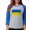 Heather/Blue, variant on CafePress - Flag Of Ukraine Long Sleeve T Shirt - Womens Baseball Tee