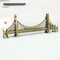 thumbnail image 5 of Maqueta del puente Golden Gate de San Francisco, artesanía en metal, souvenirs turísticos americanos decorativos, 5 of 5