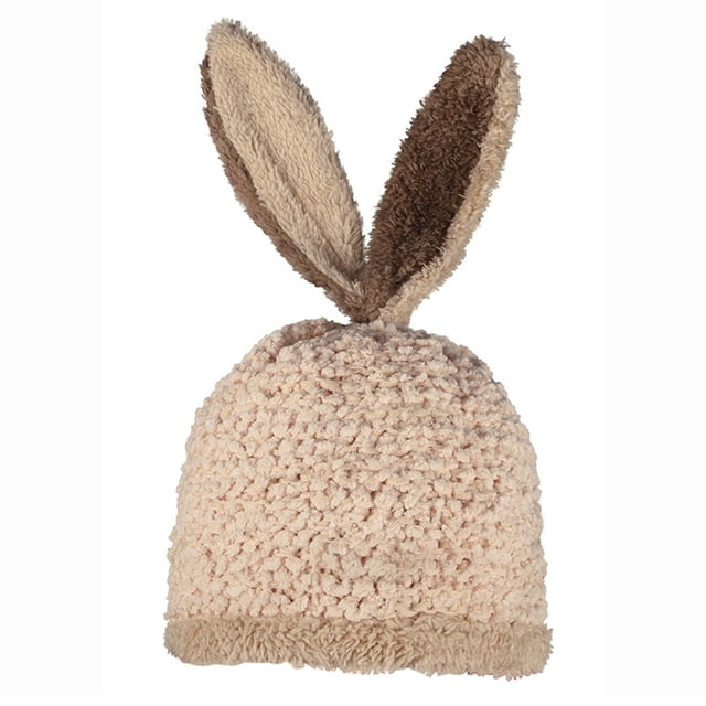 Kids Winter Hat Rabbit Ear Breathable Warm Soft Kids Knit Hat Toddler Beanie Hat