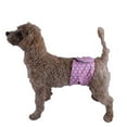 thumbnail image 4 of Guiexla Pet Physiological Pants Adjustable Leakproof Male Dog Belly Band Diapers Breathable Fast Absorption Cartoon Pattern Machine Washable Dog Sanitary Pants for Dogs, 4 of 7