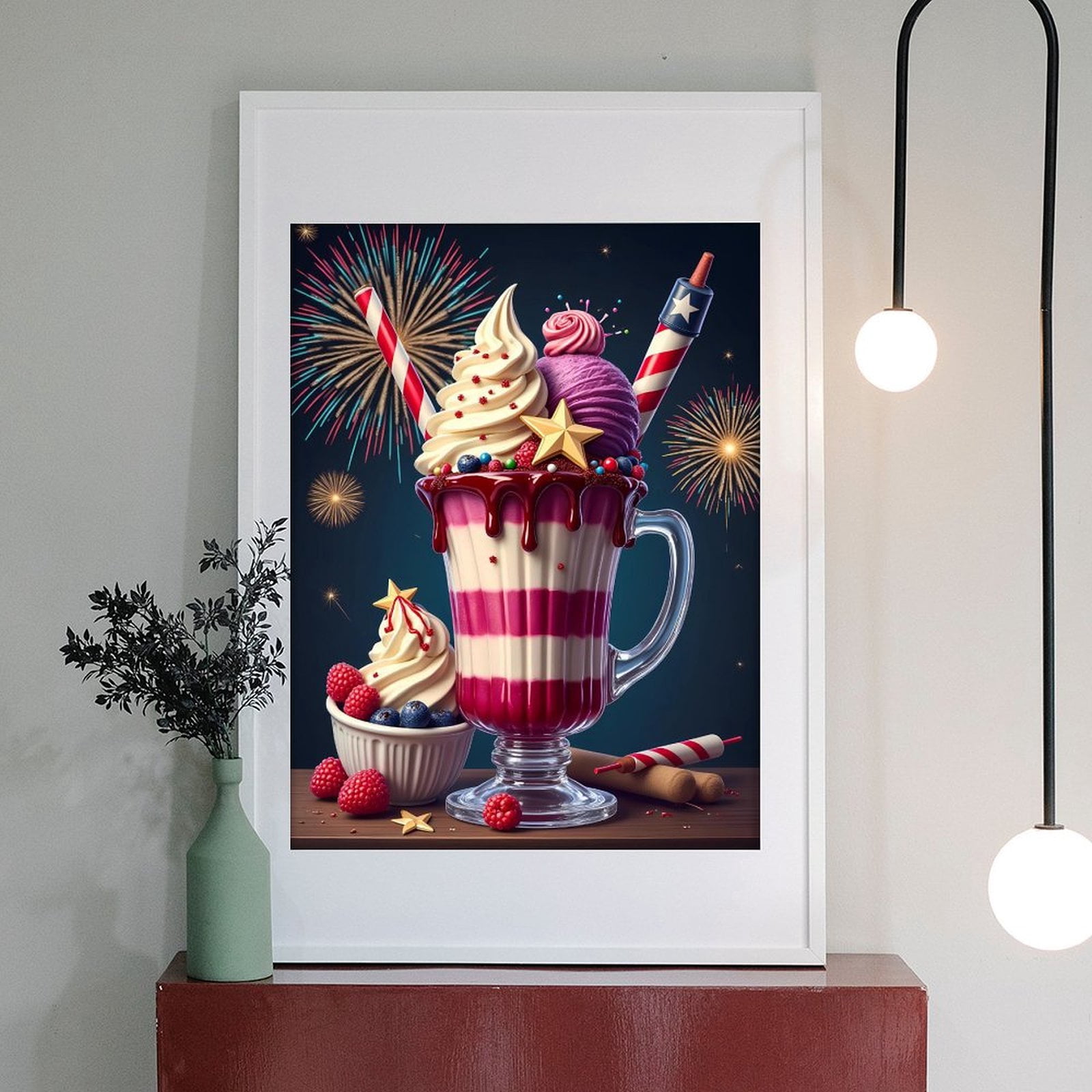 Diamond Art Kit for Adults, Candle Colorful Dessert Print No.10 Diamond Painting for Adults Beginners, 5D DIY Diamond Art Painting Kits, Colorful Diamond Painting Craft for Home Decor 12x16