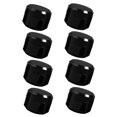 thumbnail image 4 of HONMEET 8pcs Black PP Skincare Jars Cosmetic Storage Containers for Creams and Lotions, 4 of 8
