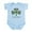 Sky Blue, variant on CafePress - Cavan Shamrock Infant Bodysuit - Baby Light Bodysuit, Size Newborn - 24 Months