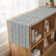 thumbnail image 6 of Table Runners 72 Inches Long Dress Scarves, Wood Grain Farmhouse Kitchen/Dining Table Runner, Coffee Tablerunners, Vintage Geometric Wooden Planks Brown Green 13x72 Inch, 6 of 9