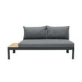 thumbnail image 3 of Amazonia Portofino 2-Piece, 100% FSC  Teak & Aluminum, Patio Modular Set with Olefin Cushions, 3 of 13
