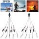thumbnail image 1 of Señuelo Pesca Con Paraguas 5 Brazos 2 Uds. Juego Cabezales Con Giratorio A Presión (4), 1 of 8