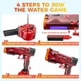 thumbnail image 4 of Pistolas de agua eléctricas Funwee 2025 con luz para adultos y niños, paquete de 2, 4 of 6