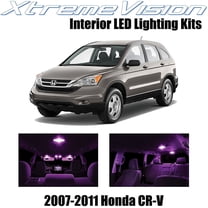 XtremeVision Interior LED for Honda CR-V 2007-2011 8 pcs Pink Interior LED Kit   Installation Tool