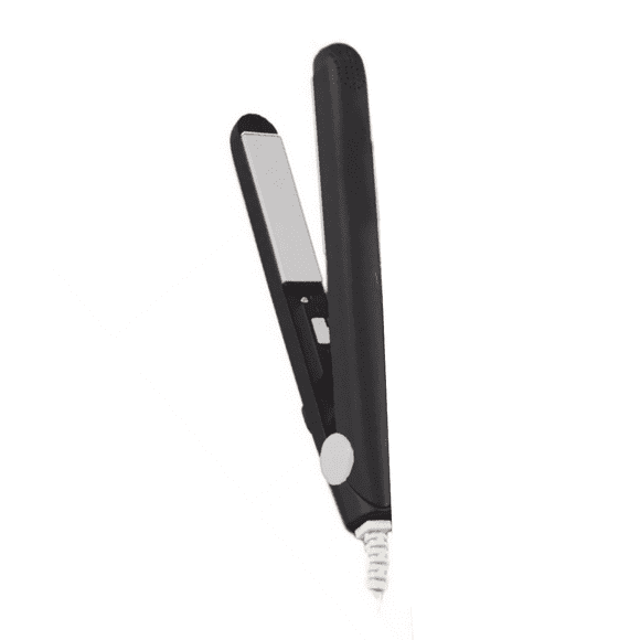 Mini Plancha de Cerámica para el Cabello Elegate Portátil Color Negro