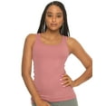 thumbnail image 2 of Felina Womens Cotton Ribbed Tank Top 3-Pack, 2 of 3