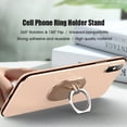 thumbnail image 4 of Graflsoa Support Anneau Universel Mince pour Téléphone avec Rotation à 360°, Adhésif Fort, Prise pour Doigt Réutilisable pour Tous les Téléphones Intelligents - Design Compact, Durable et Stylé, 4 of 6