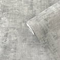 thumbnail image 3 of Galerie Wallcoverings  Lustre Collection Distressed Effect Non-woven Metallic Wallpaper Roll 33 feet x 21 inches - Silver, 3 of 5
