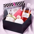 thumbnail image 4 of Spa Gift Set for Women Organic Home Spa Bath Basket with Natural Oils and Epsom Salt Handmade in USA by Relaxcation, 4 of 8