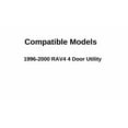 thumbnail image 3 of Driver Left Side Front Door Window Door Glass Compatible with Toyota RAV4 4 Door SUV 1996-2000 Models, 3 of 5
