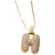 thumbnail image 1 of ¡Precios Increíbles, Descuento Ya!, Collar con colgante de cadena con nombre y letras en inglés, regalo de moda para mujer Akmoler, 1 of 9